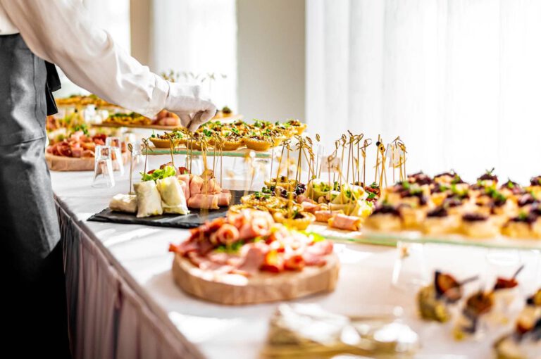 tipos de catering gourmet